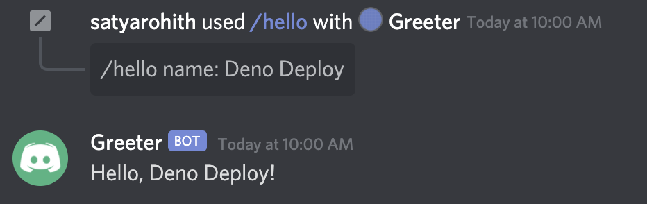 Merhaba, Deno Deploy!